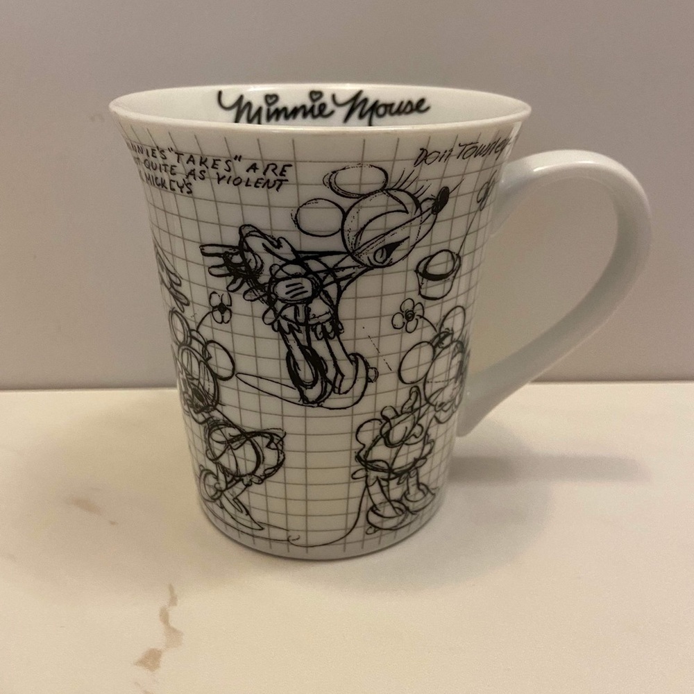 Disney Minnie Mouse Sketch Book Mug